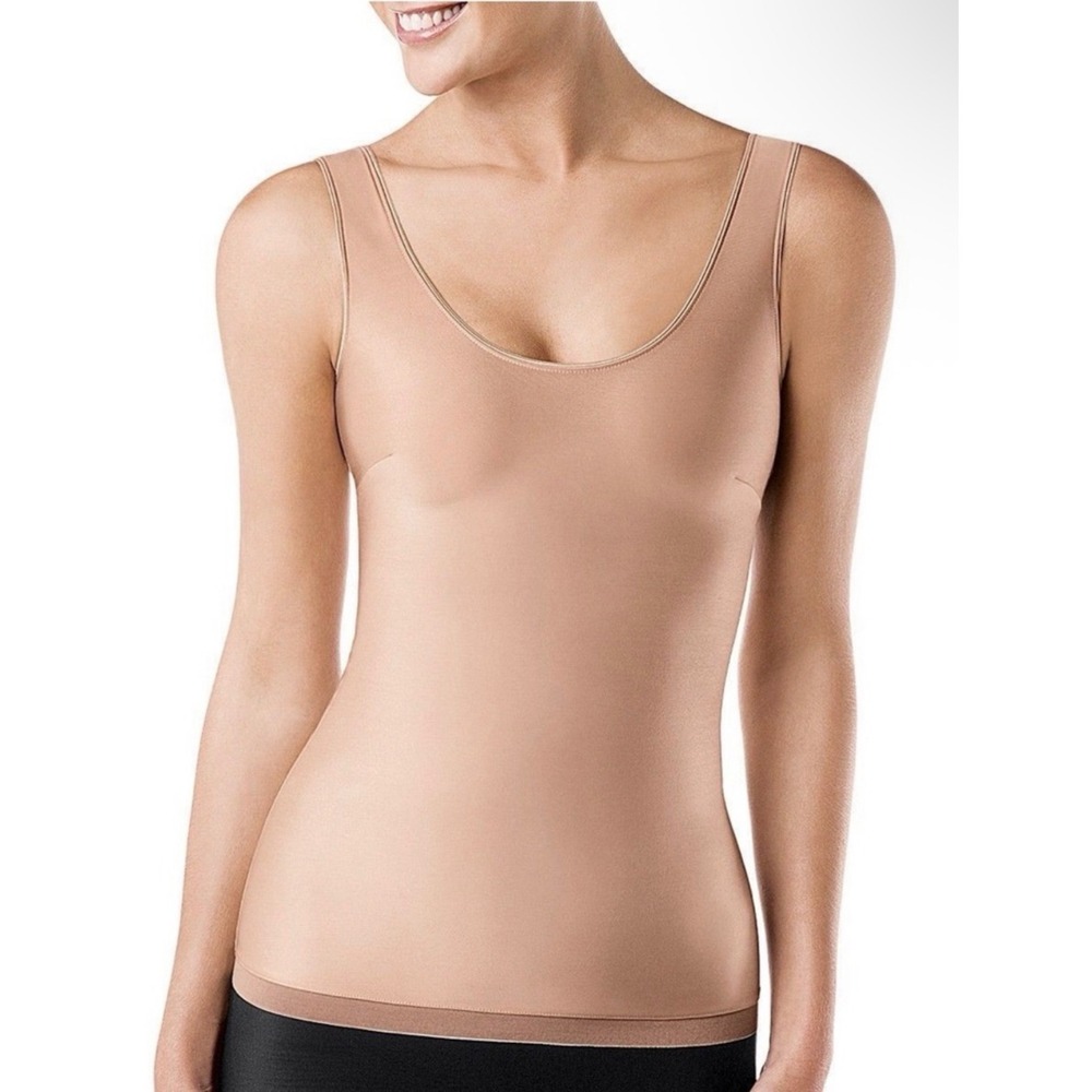 SPANX Scoop Neck Shaping Cami Nude Seamless Shapewear Tank Size 2X NWT